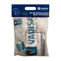 Kit de Instalación Vainsa Cuadrada Cromado con Descarga Dual de 4 y 6 l