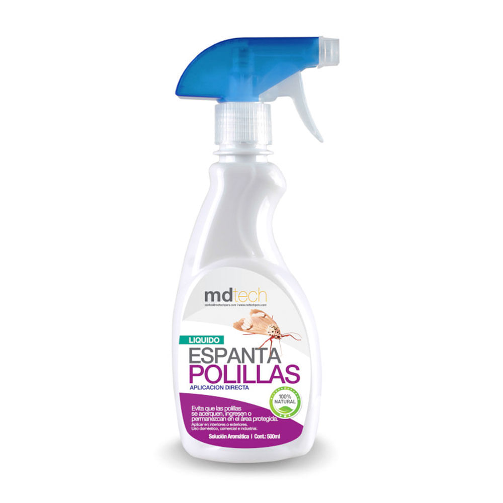Liquido Espanta Polillas 1/2 litro Mdtech