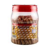 Alimento para Perro DENTITOY Snack Sabor Ganado Vacuno Pote 1Kg