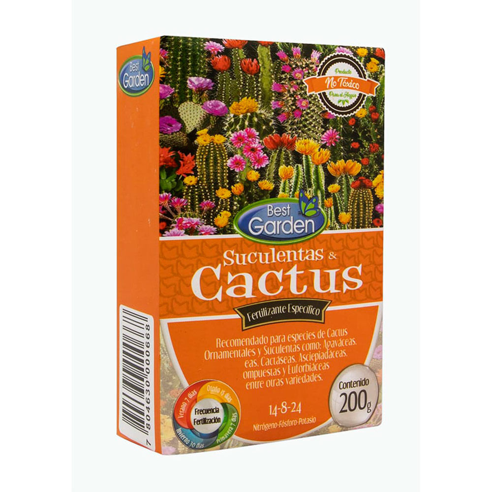 Fertilizante Cactus 220G Natural Garden