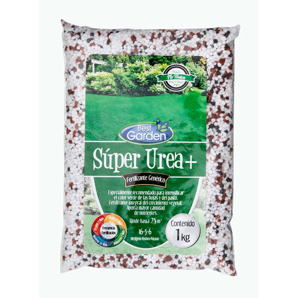 Fertilizante súper Úrea 1kg Natural Garden