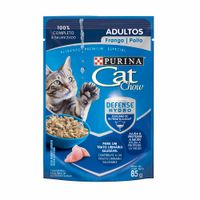 Alimento Húmedo para Gato CAT CHOW Adulto Sabor Pollo Pouch 85g