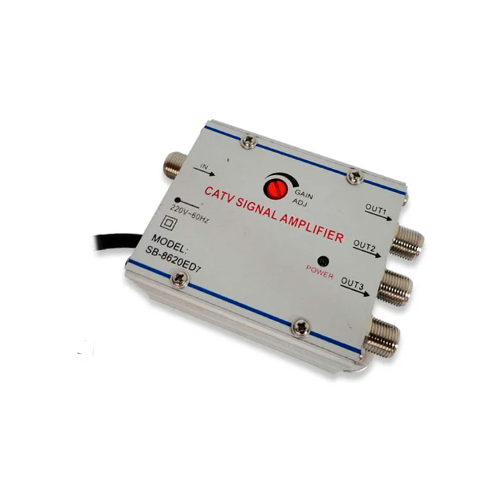 Cable para Amplificador de Señal TV 35Mts Armado Coaxial RG6 DIXON