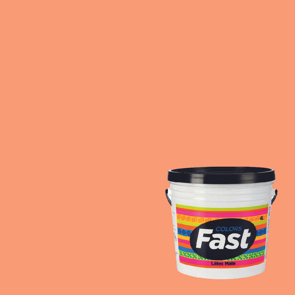 Pintura Látex melón 1 galón - Promart