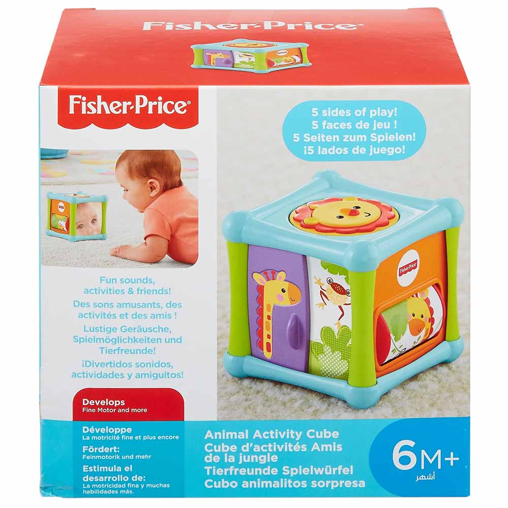 Activity Cube Cubo Didactico Fisher Price Precio Cubo Animalitos