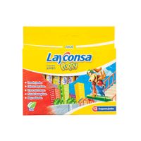 Crayón LAYCONSA Puppy Jumbo Paquete 12un