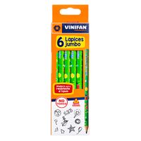 Lápices VINIFAN Jumbo Caja 6un