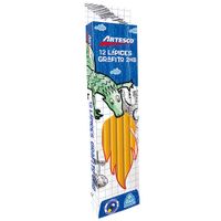 Lápices ARTESCO Amarillo 2HB Caja 12un