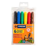 Plumones VINIFAN Jumbo Children 47 Estuche 6un
