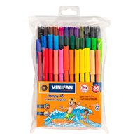 Plumones VINIFAN Delgados Happy 45 Estuche 36un