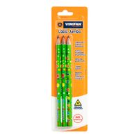Lápices VINIFAN Jumbo Blister 3un