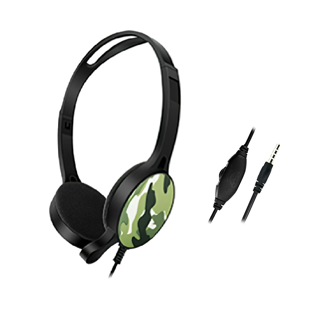 Auriculares Gamer Headset AKZ GM-12 con Micrófono Camuflado