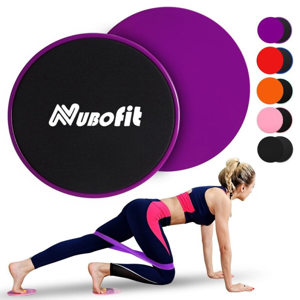Set 2 Discos Deslizantes NUBOFIT Entrenamiento Gym Fitness