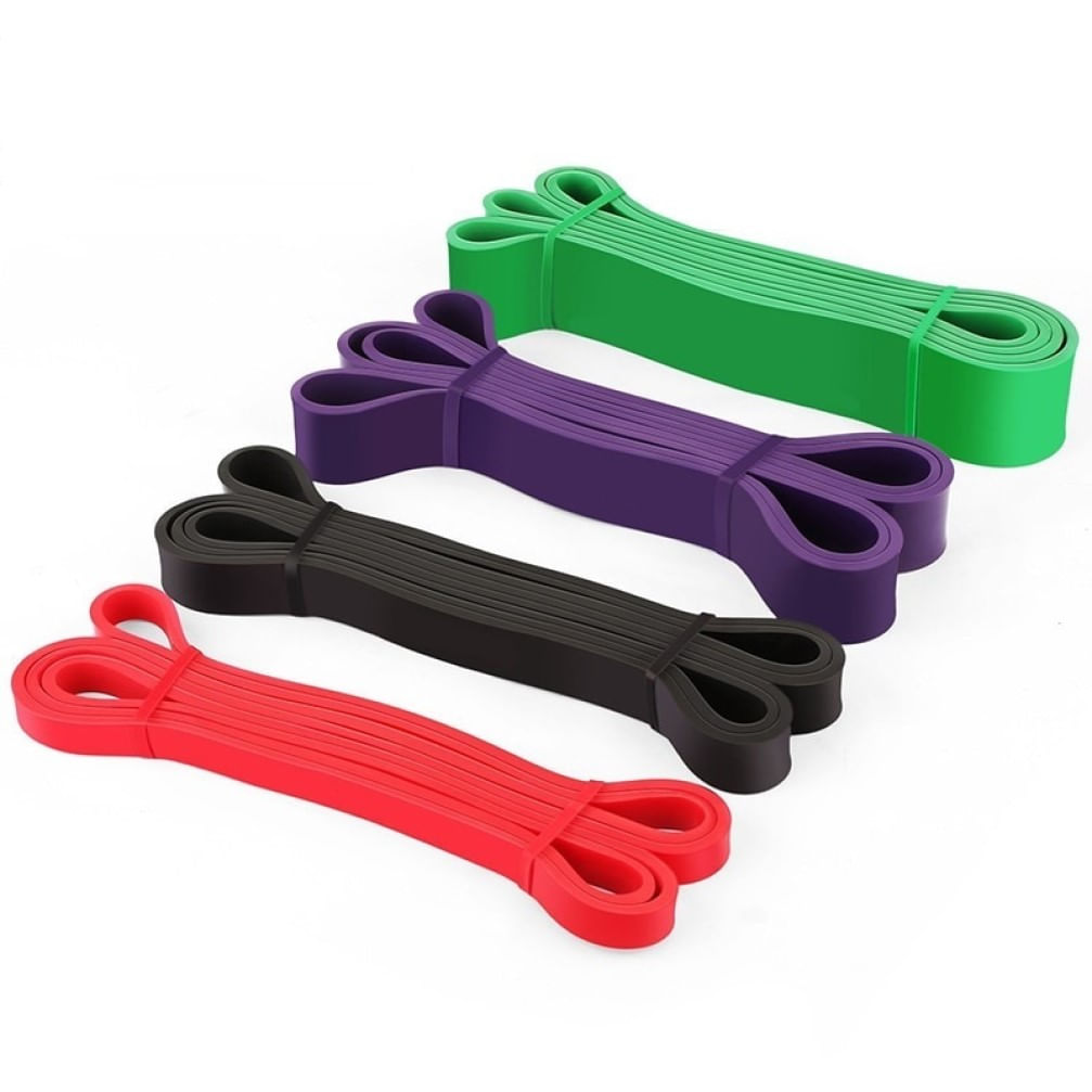 Set 4 Bandas Resistencia Latex Entrenamiento Crossfit
