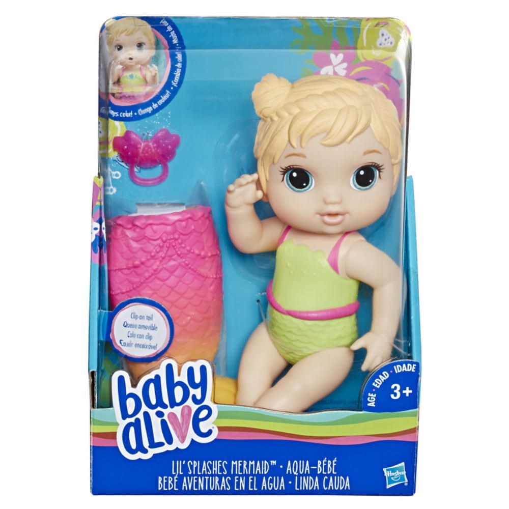 muñecas baby alive sirena