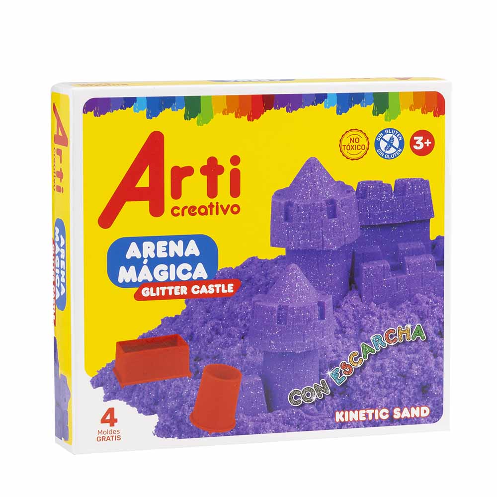 Arena Mágica ARTI CREATIVO Glitter Castle - Promart