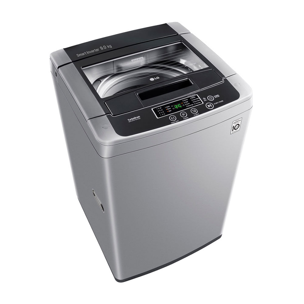 Lavadora LG Carga Superior Smart Inverter WT9DPB 9kg Gris Promart
