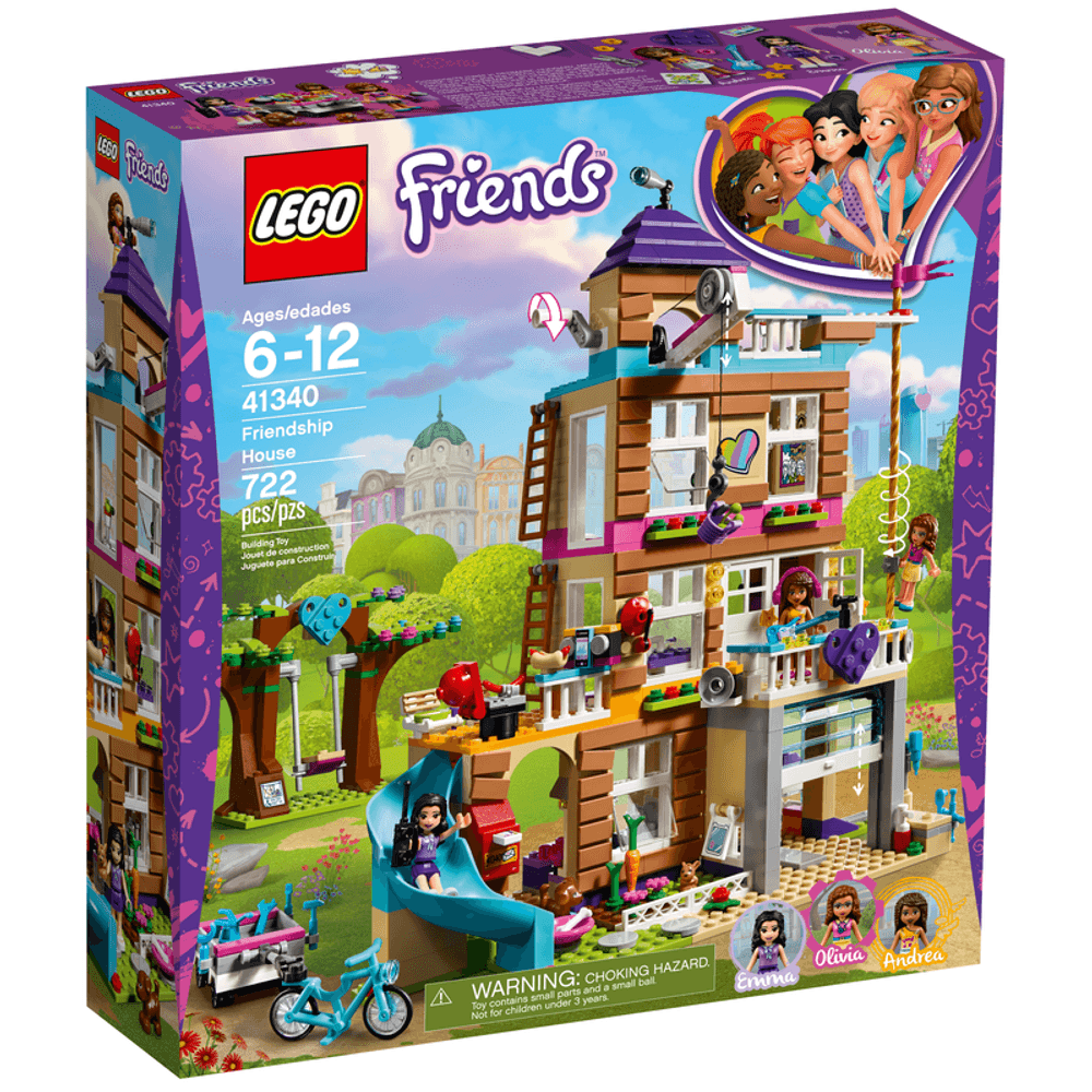 la casa de la amistad de lego friends