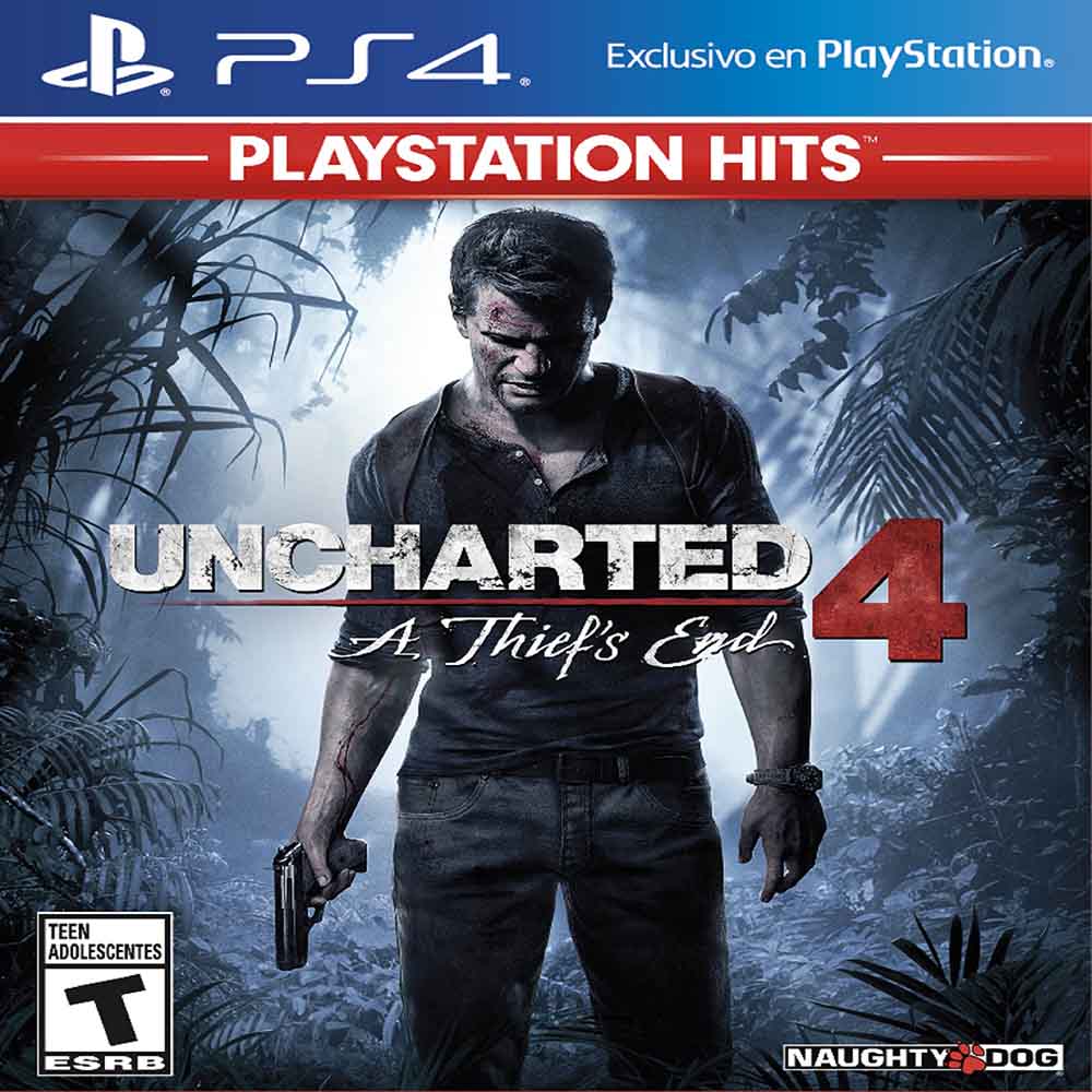Bombero diluido Por cierto Juego de Acción PS4 Uncharted 4: A Thiefs End Playstation Hits - Promart