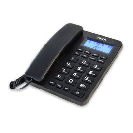 Teléfono inalámbrico panasonic kx-tg3711lb - negro - Promart