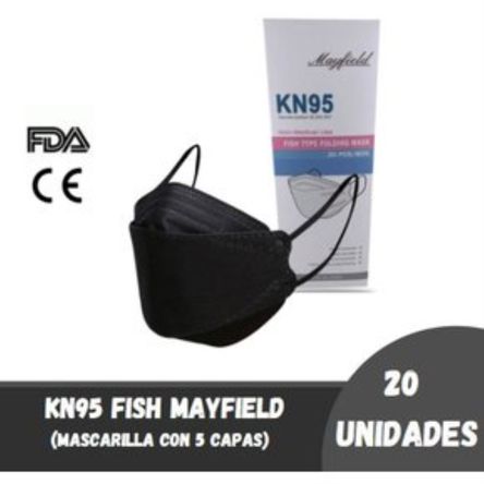 Mascarilla Negra Kn95 - Importado - E-Commerce Casa Lima