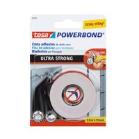 Cinta Doble Contacto Tesa Ultra Strong Transparente 19mm x 1.5m