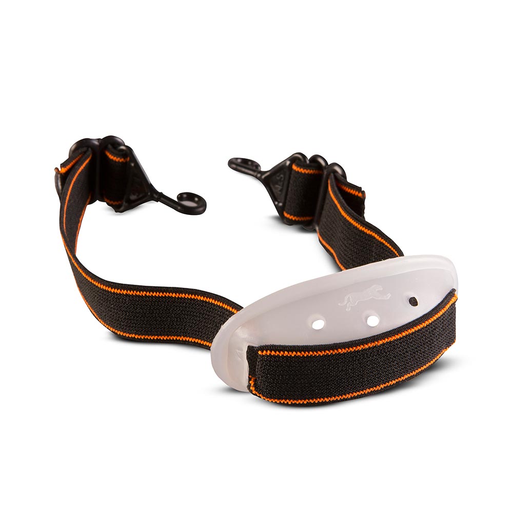 Barbiquejo de Seguridad Bellsafe con Mentonera Ajustable en PVC Negro