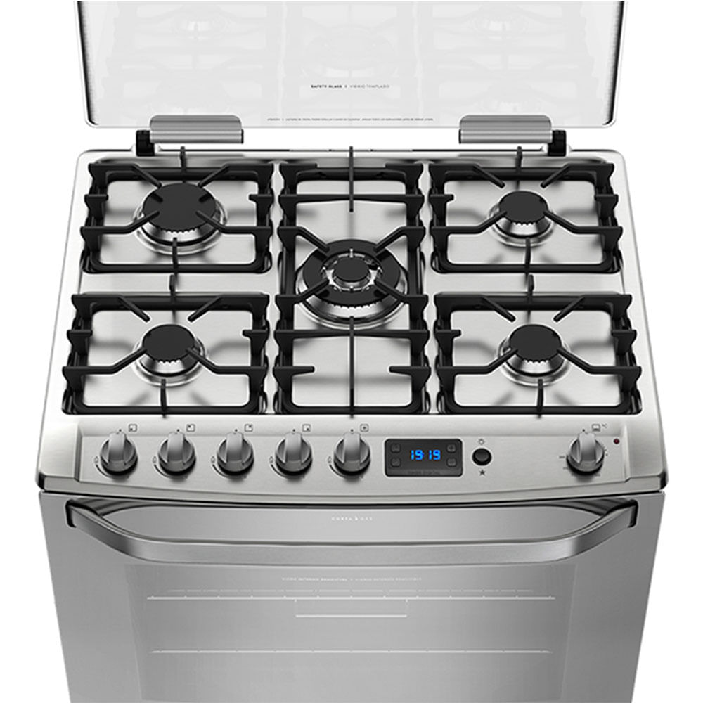 Cocina Electrolux 5Hornallas 1 Horno inoxidable, grill modelo 76GSR Santa  Cruz | Bolivia