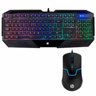 Kit HP Teclado Gamer Mouse GK1100 Promart