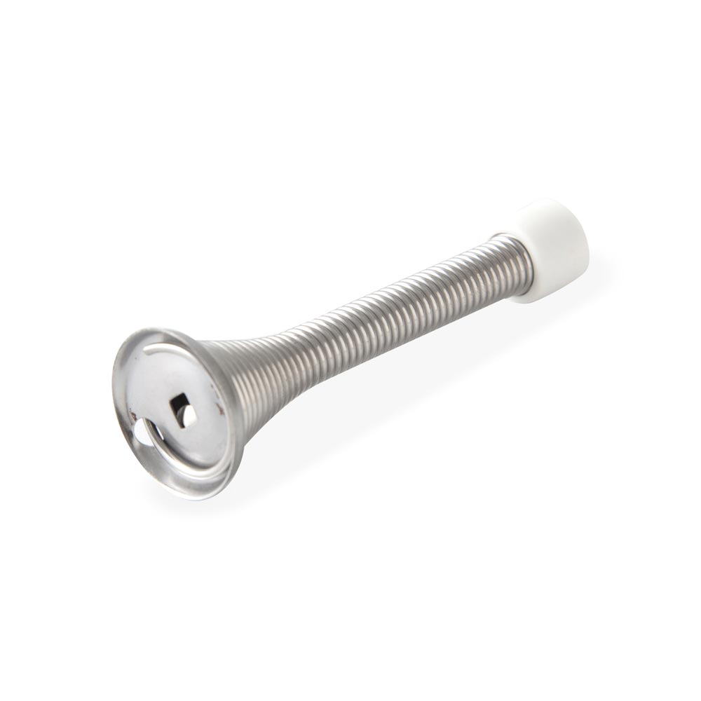 Tope Tornillo para puerta cromado