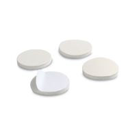 Tope Redondo Zender de Acero Blanco para Cerradura x 4 Unidades