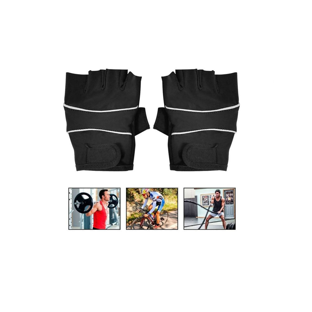 Guantes para GYM Entrenamiento Negro