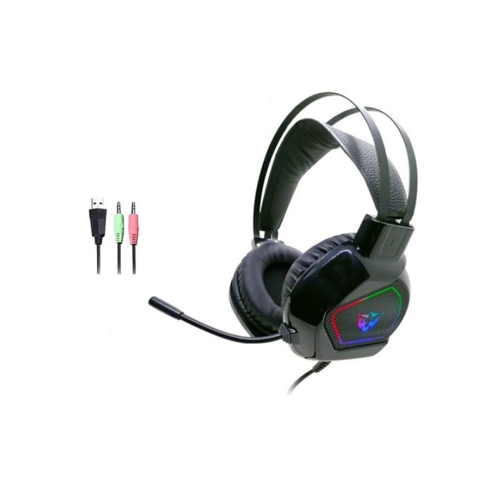 Audífono Gamer RGB con Micrófono