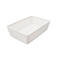 Caja Canasta Blanca Tamaño M