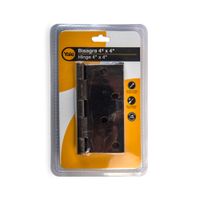 Bisagra Bronce Antiguo 4""x4"" x2.2mm x 2u Yale