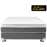 Cama Box Tarima EL CISNE Brave 1.5 Plazas