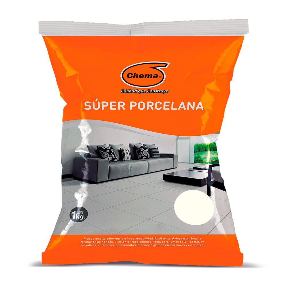 Fragua Super Porcelana Blanco 1kg Chema