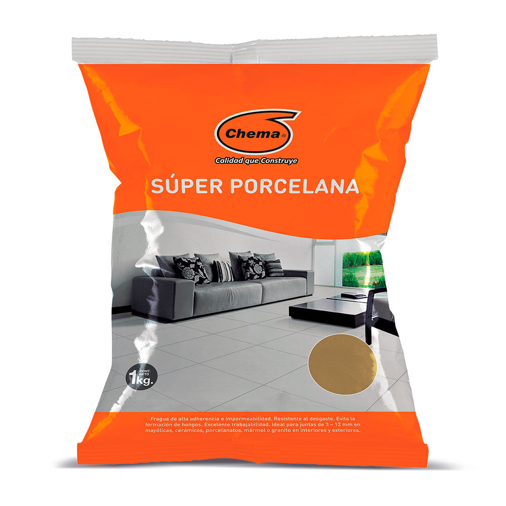 Fragua Super Porcelana Chocolate 1kg Chema