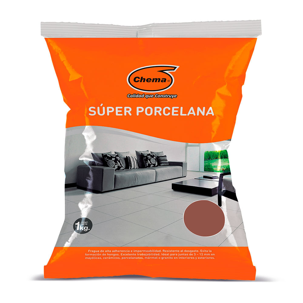 Fragua Super Porcelana Marrón 1 kg. Chema