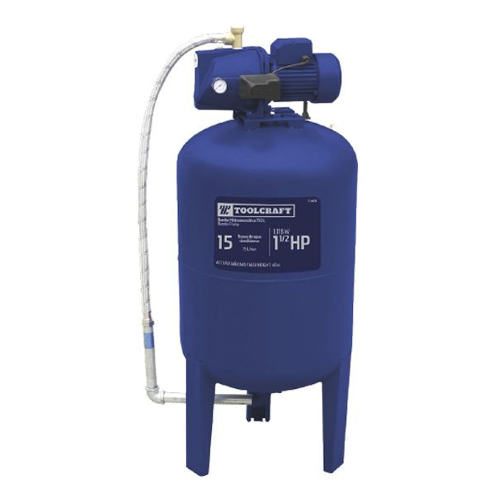 Bomba Hidroneumática 1-1/2HP 150 L TC5735 Toolcrat