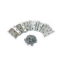 Bisagra Capuchina Acero Zincado 3""x3"" x 12 unidades