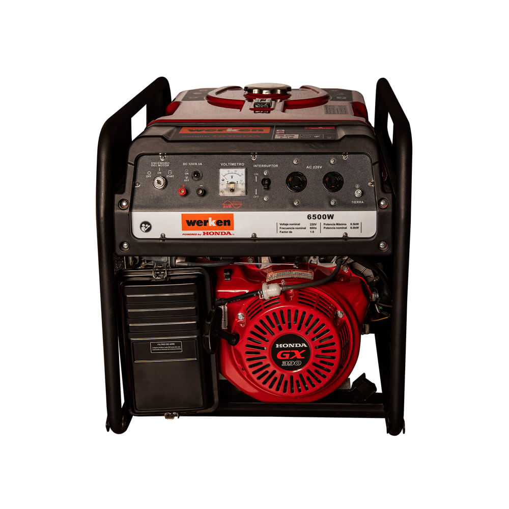 Generador de energía a gasolina 6500W Power Force - Promart