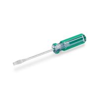 Desarmador Plano Rubicon Modelo 107 de Acero Cromado 1/4'' x 5' Plata