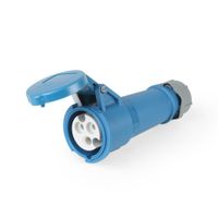 Toma aérea IP44 16A 2P + Línea tierra 250V 6H Mennekes