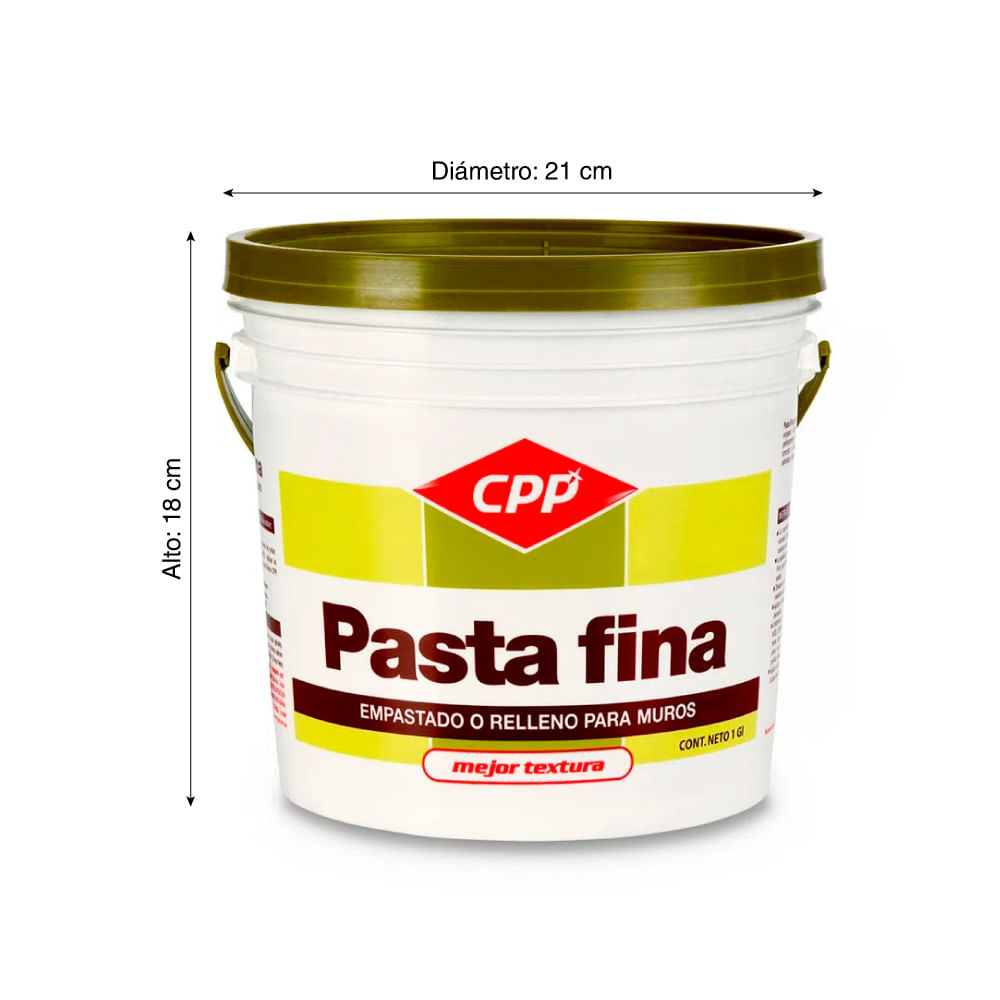 Pasta fina para muros Blanco 1 galón Promart