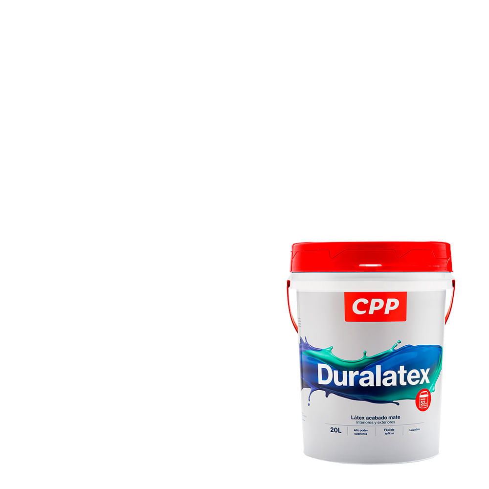 Pintura Latex Duralatex Blanco Litros Promart