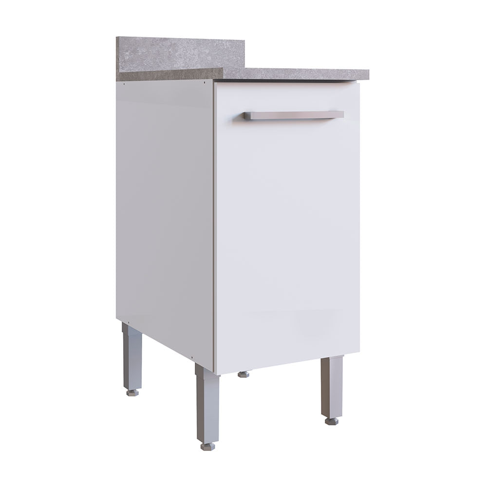 Módulo bajo 40cm Lunar Blanco Orange