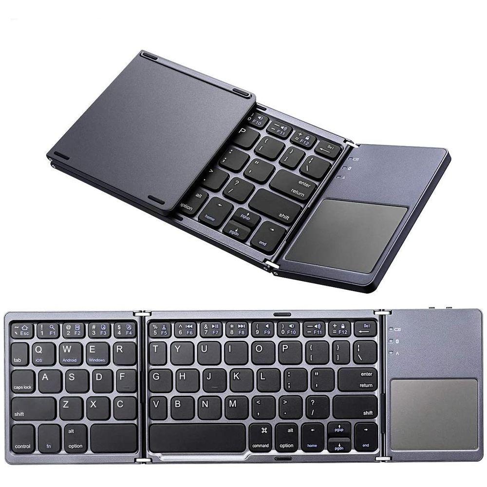 Teclado bluetooth plegable con touchpad Promart