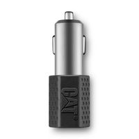 Cargador De Auto CAT Resistente Carga Rápida USB 3.4A DC 2 Puertos