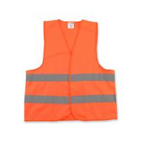 Chaleco Reflectivo Clute XL Naranja con Doble Cinta Reflectiva